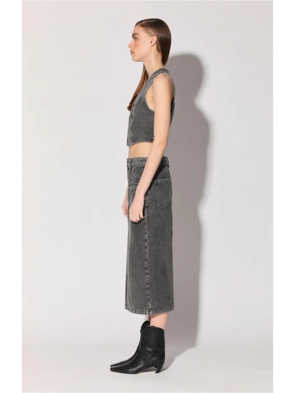 Walter Baker Tory Top - Grey Wash, Size Medium, New with Tags - Picture 4 of 4